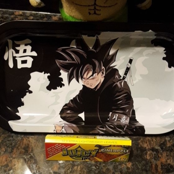 Dragon Ball Z Accessories Backwood Rolling Tray Shinobi Goku Ultra
